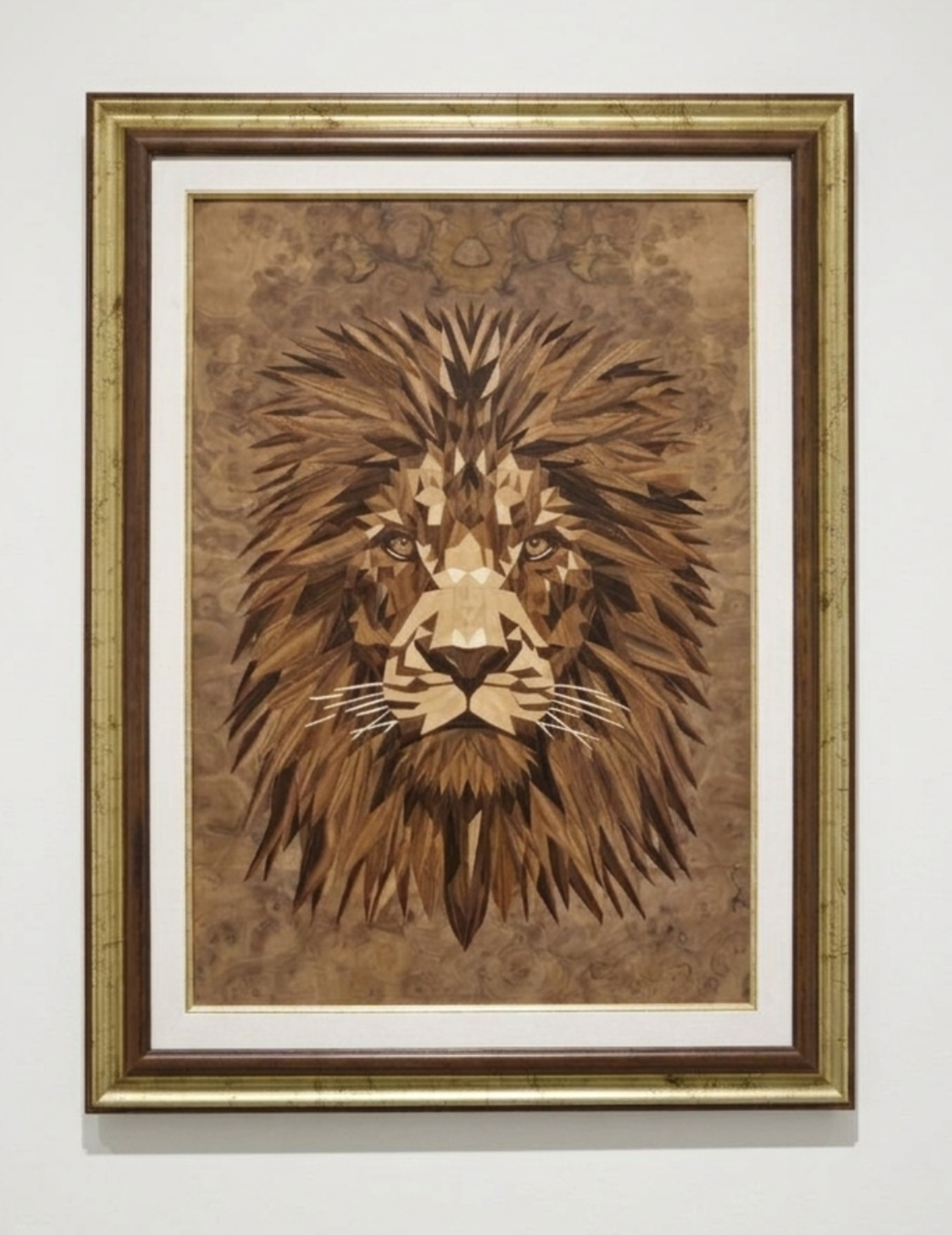 The Sovereign — original marquetry artwork by VaCa