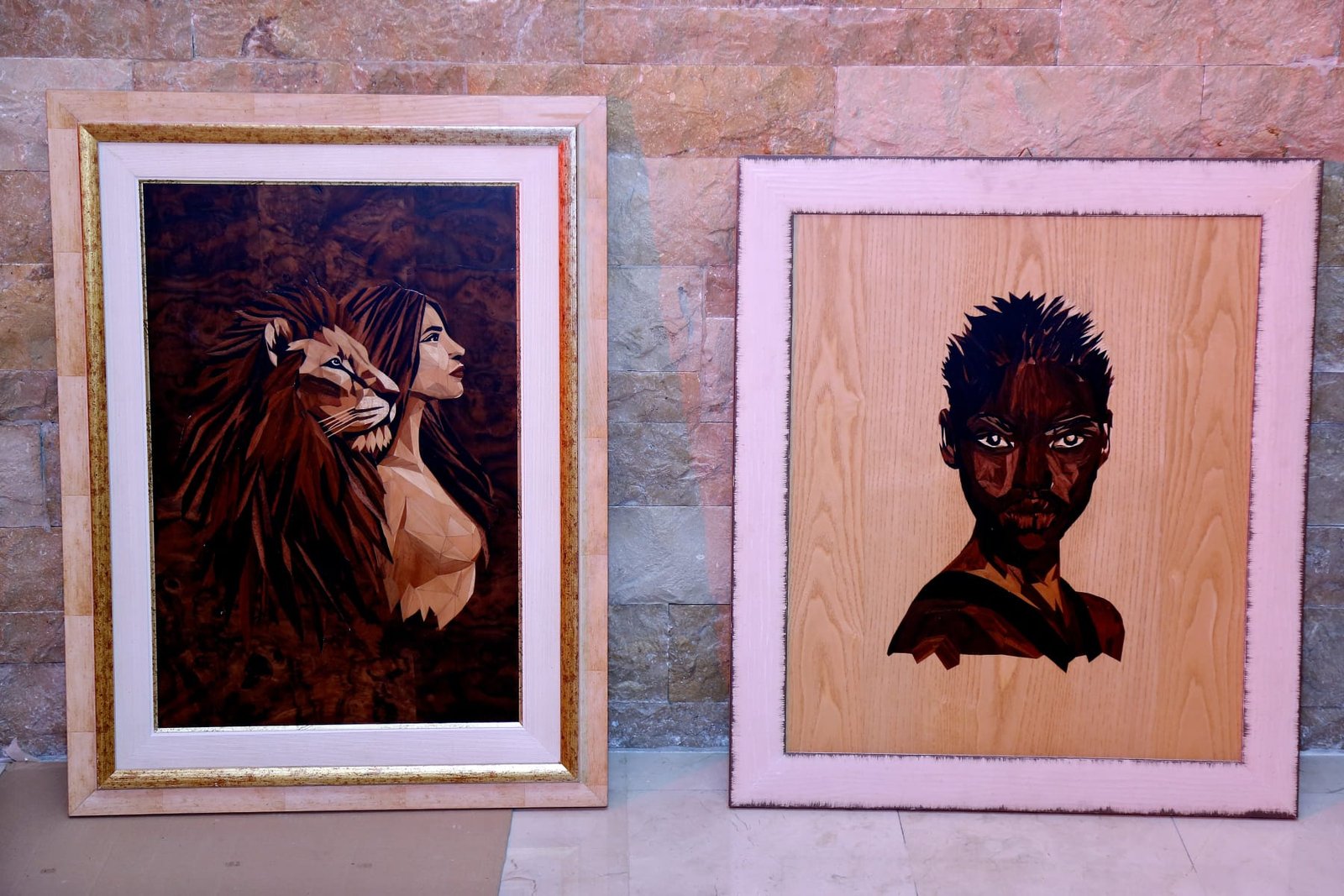 World Art Dubai 2024 — VaCa Marquetry stand