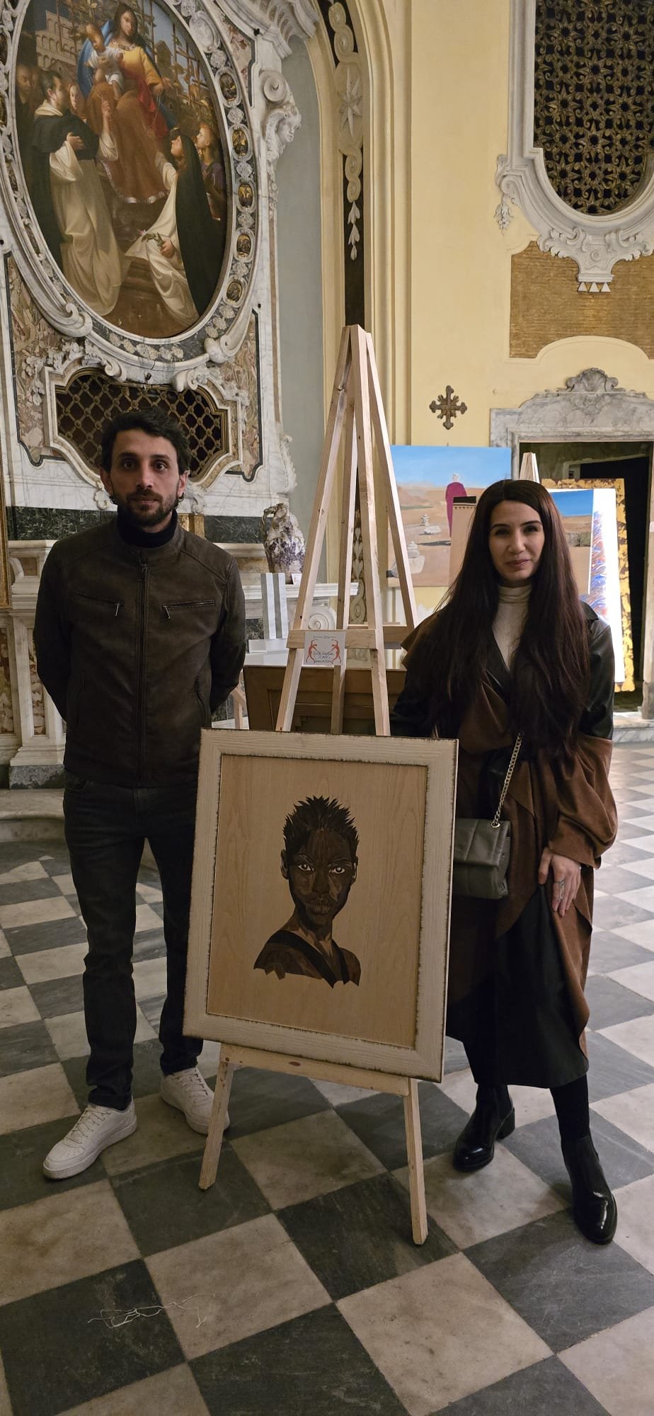 VaCa Marquetry at Chiesa di Santa Caterina, Lucca — Italy Exhibition I